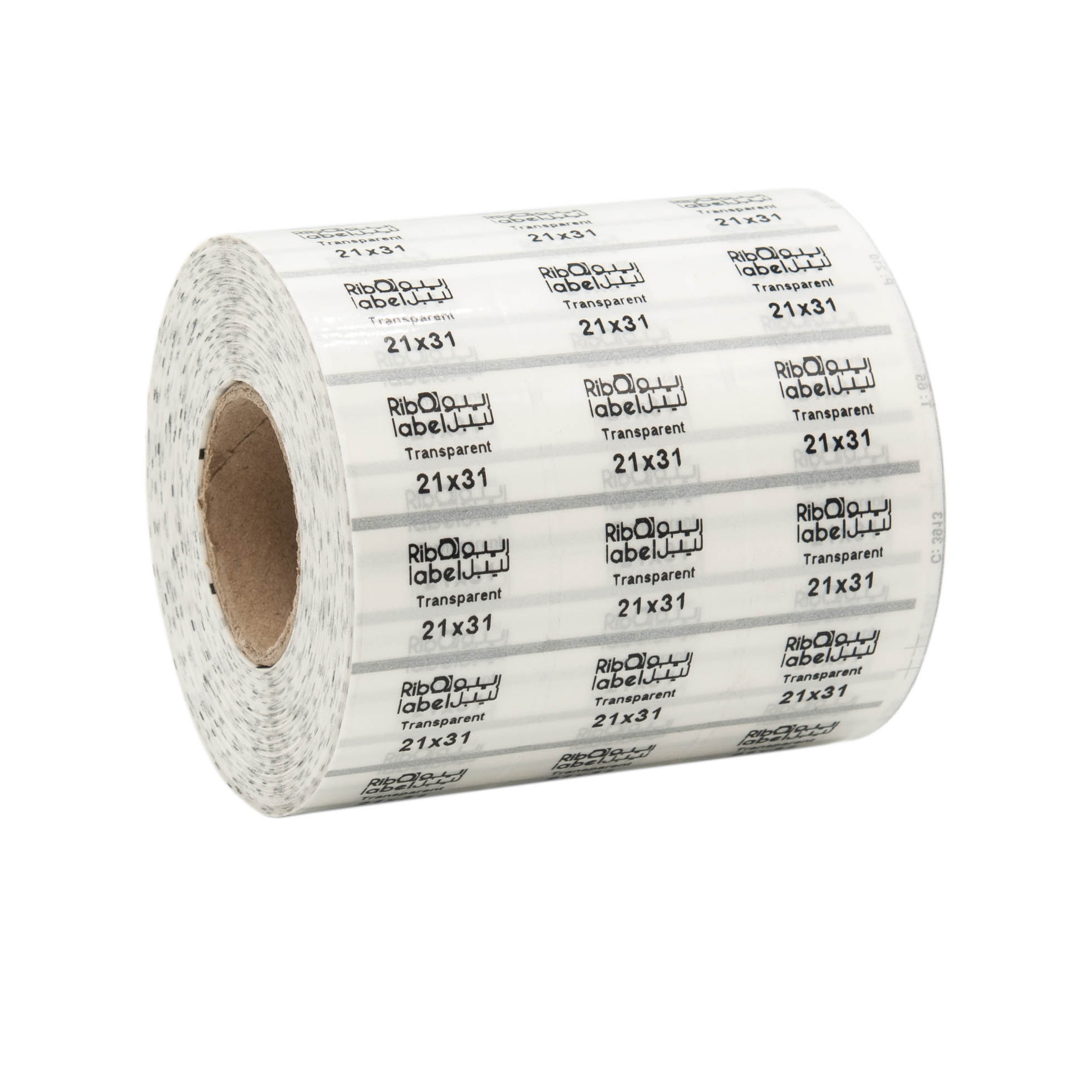 لیبل ترنسپرنت شیشه ای