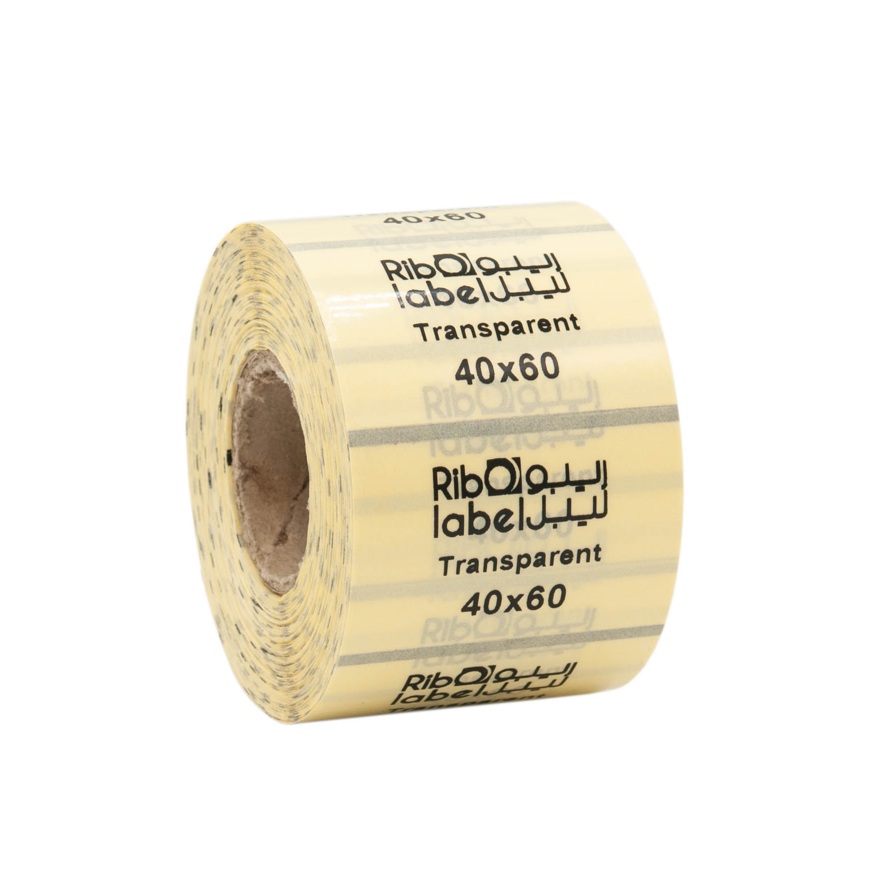 لیبل ترنسپرنت (شیشه ای) ۶۰*۴۰